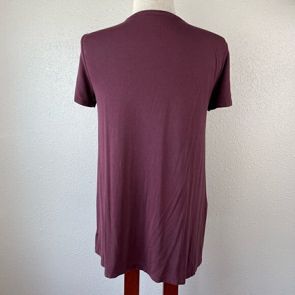 American Eagle Soft & Sexy Maroon T-Shirt Size M EUC - Picture 5 of 7